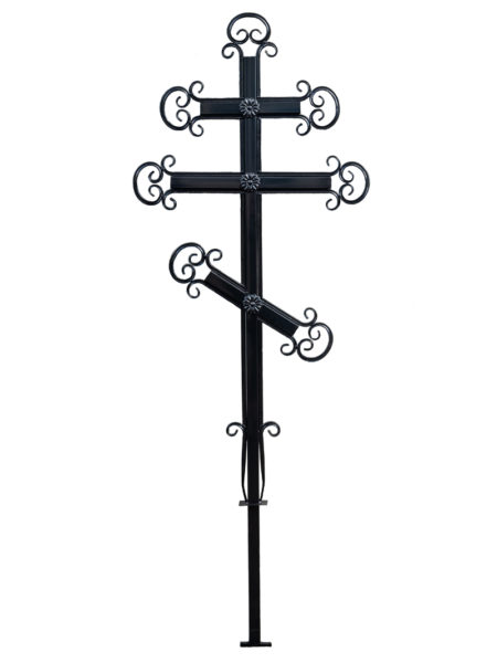 Крест кованый КМ-1 - Фото 2 | Компания «Венок»