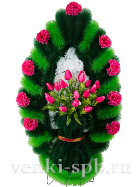 Ваза с тюльпанами - Фото 2 | Компания «Венок»